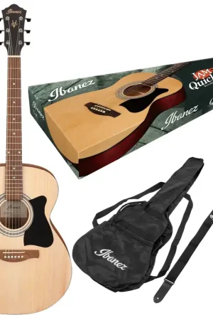 Prezzo Conveniente Ibanez VC50NJP-OPN Jam Pack Quick Start Chitarra Acustica Natural + accessori