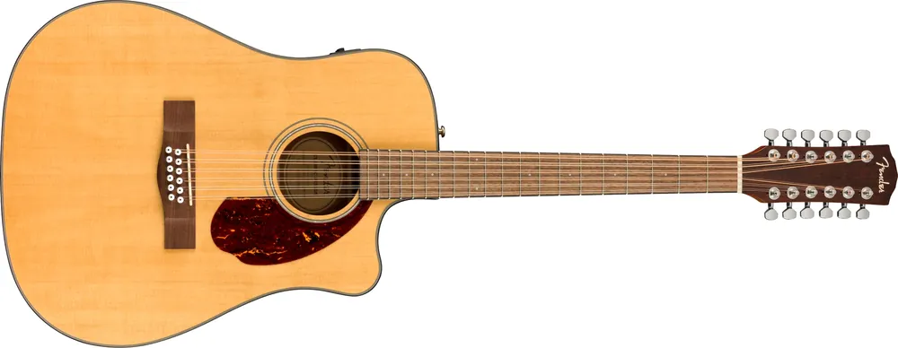 Compra Oggi Stesso Fender CD-140SCE 12-String Natural Chitarra Acustica Elettrificata 12 Corde 20T