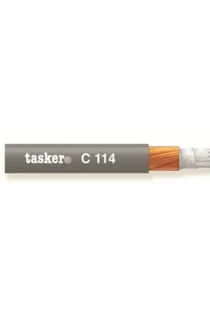 Cavo microfonico bilanciato 2 x 0,25 mm² - grigio - 100 m Ultima Occasione