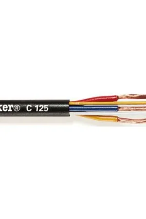 Ultime Pezzi Cavo multivideo schermato 3 x 0,12 + 2 x 0,12 - nero - 100 m