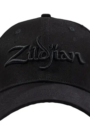 Zildjian Blackout Stretch Fit Hat M/L black Promo Stagionale