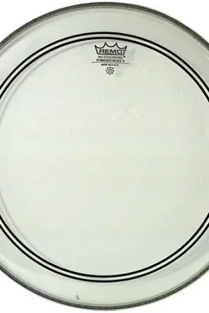 Pagamento Sicuro Remo Powerstroke 3 Clear P3-0312-BP 12" Tom Head