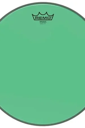 Prezzo Basso Remo Colortone Emperor Clear BE-0314-CT-GN 14" Green Tom Head