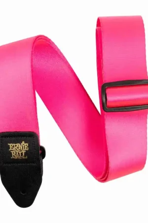 Ernie Ball Neon tracolla per chitarra Premium | Pink Professionale