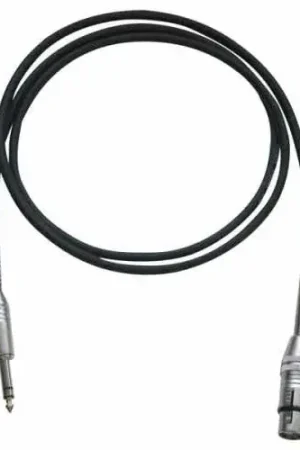Bespeco IROMC600P Cavo Cannon Femmina - Jack bilanciato 6 metri IRO-MC-600-P Nuovo Compra Online