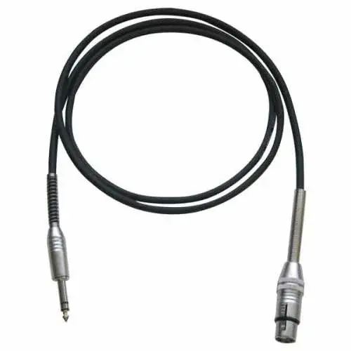 Bespeco IROMC600P Cavo Cannon Femmina - Jack bilanciato 6 metri IRO-MC-600-P Nuovo Compra Online