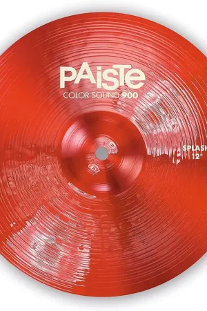 Paiste 900cs-rdsp12 - Paiste 900 Color Sound Splash 12 - Red Sconto